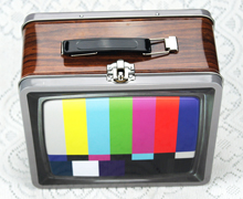 電視機手拎相機馬口鐵鐵盒